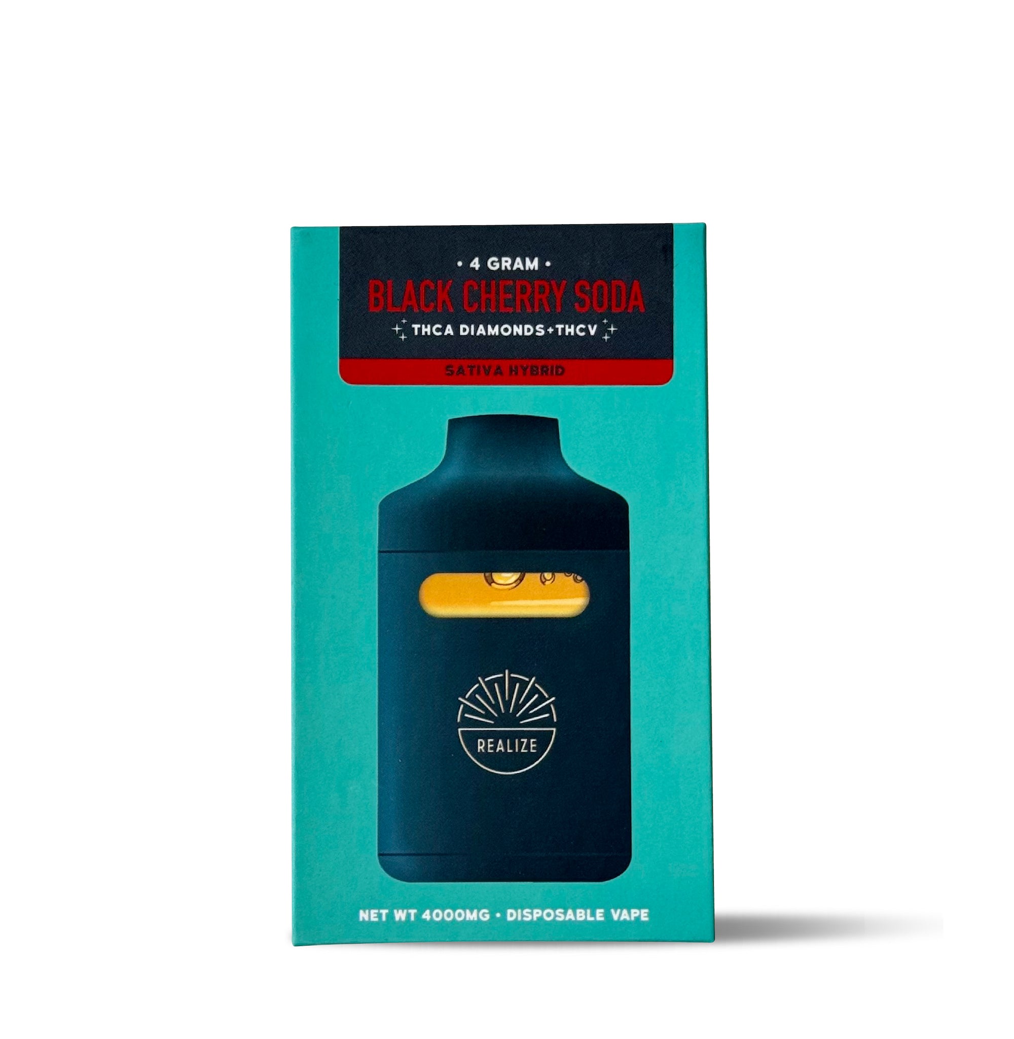 Realize Diamond Bar, Black Cherry Soda - 4g Disposable Vape